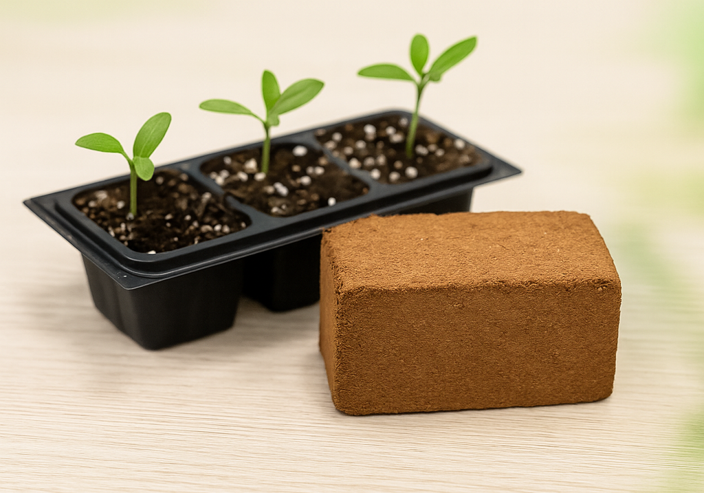 Premium coco peat growing media